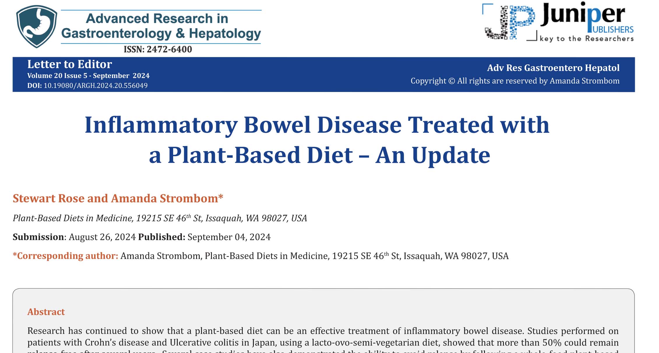 Published article header